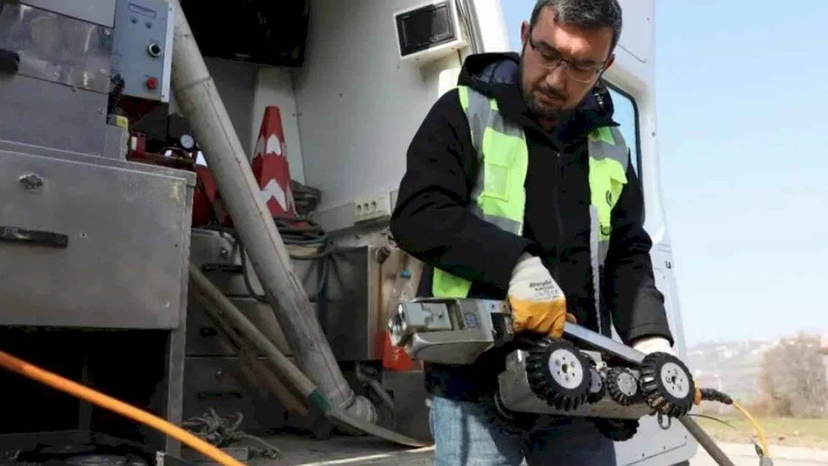 SASKİ’den kanal arızalarına robotlu çözüm
