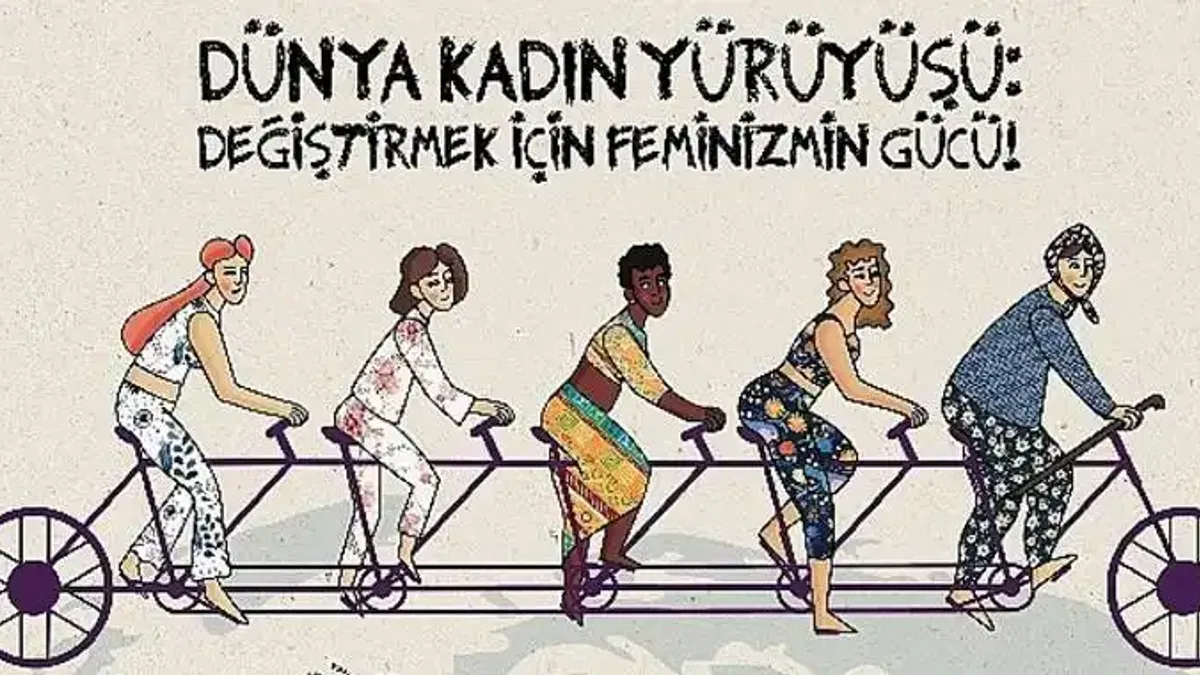 Dünya Kadın Yürüyüşü 25. Yılında Türkiye'de Buluşuyor