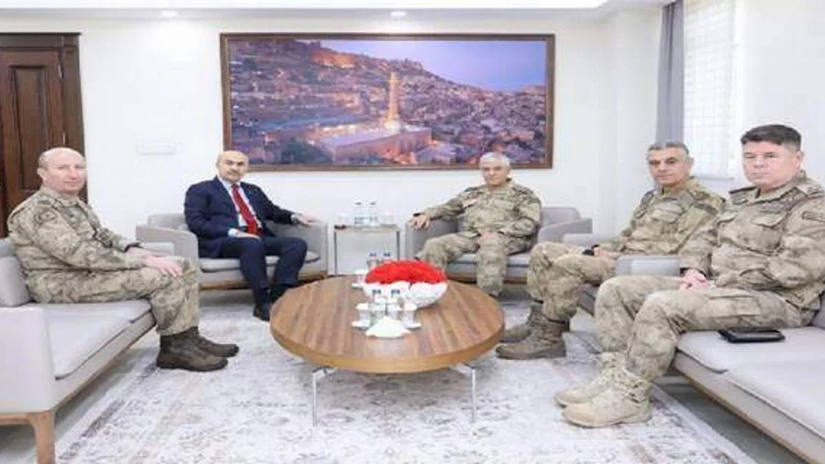 Jandarma Genel Komutanı Çetin'den Vali Demirtaş’a Ziyaret