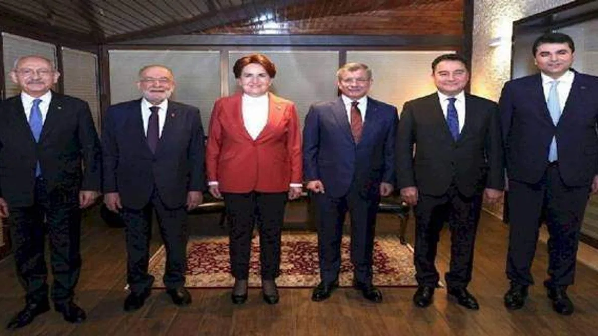Altılı masa 'Millet İttifakı' protokolünü YSK’ya sunacak