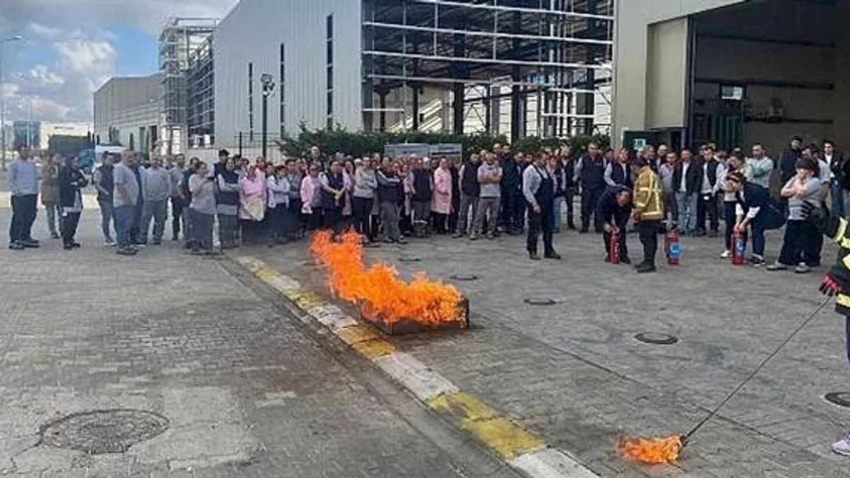 Büyükşehir İtfaiye eğitimlerde hız kesmiyor