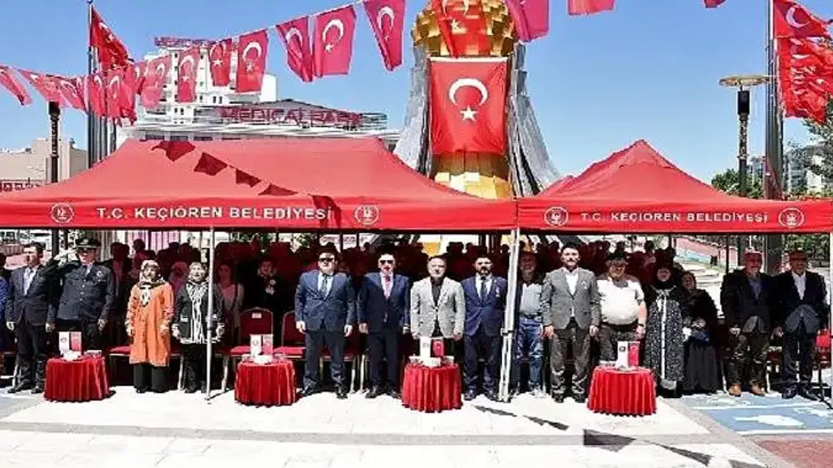 15 Temmuz Şehitleri Keçiören'de anıldı