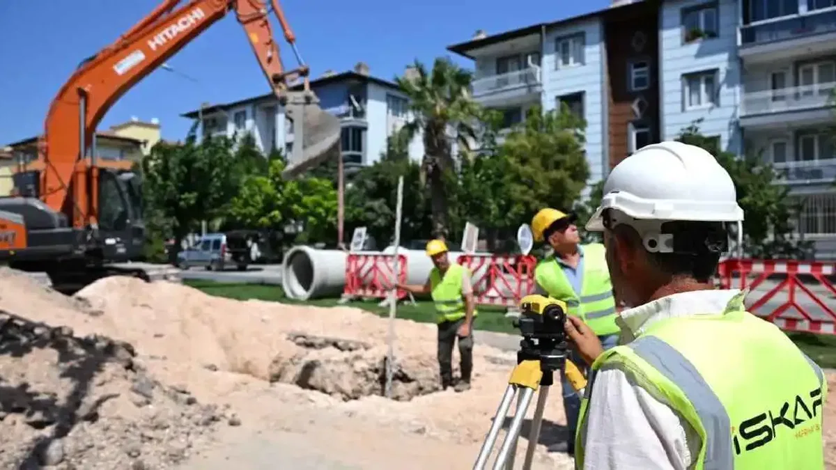 Manisa Büyükşehir 27 yıllık altyapı sorununa neşter