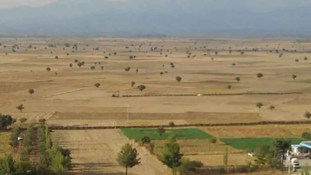 Denizli'de Tavas Ovası kuraklık alarmı veriyor!