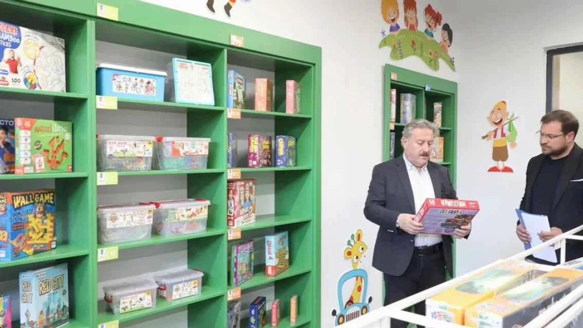 Kayseri Melikgazi'nin Masal Evi ve Oyuncak Kütüphanesi açılışa hazır