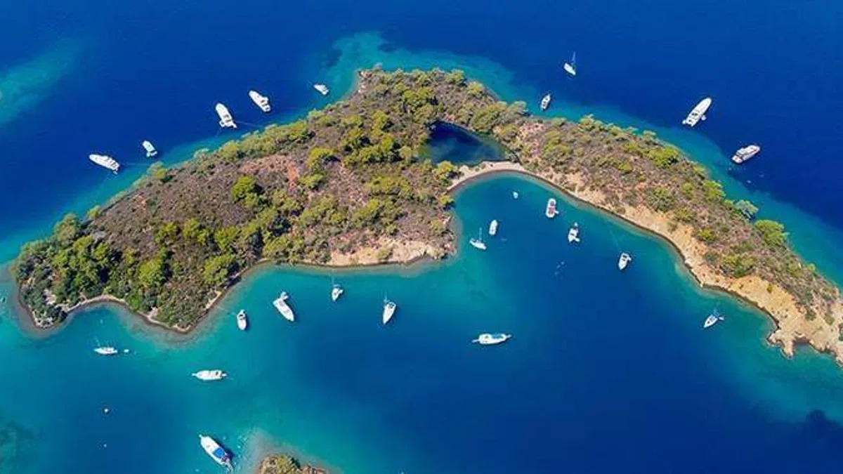 Göcek, yabancı turistlerle hareketlendi