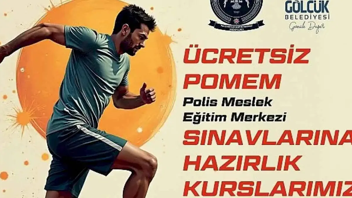 Gölcük Belediyesi ücretsiz POMEM hazırlık kursu kayıtları başladı.