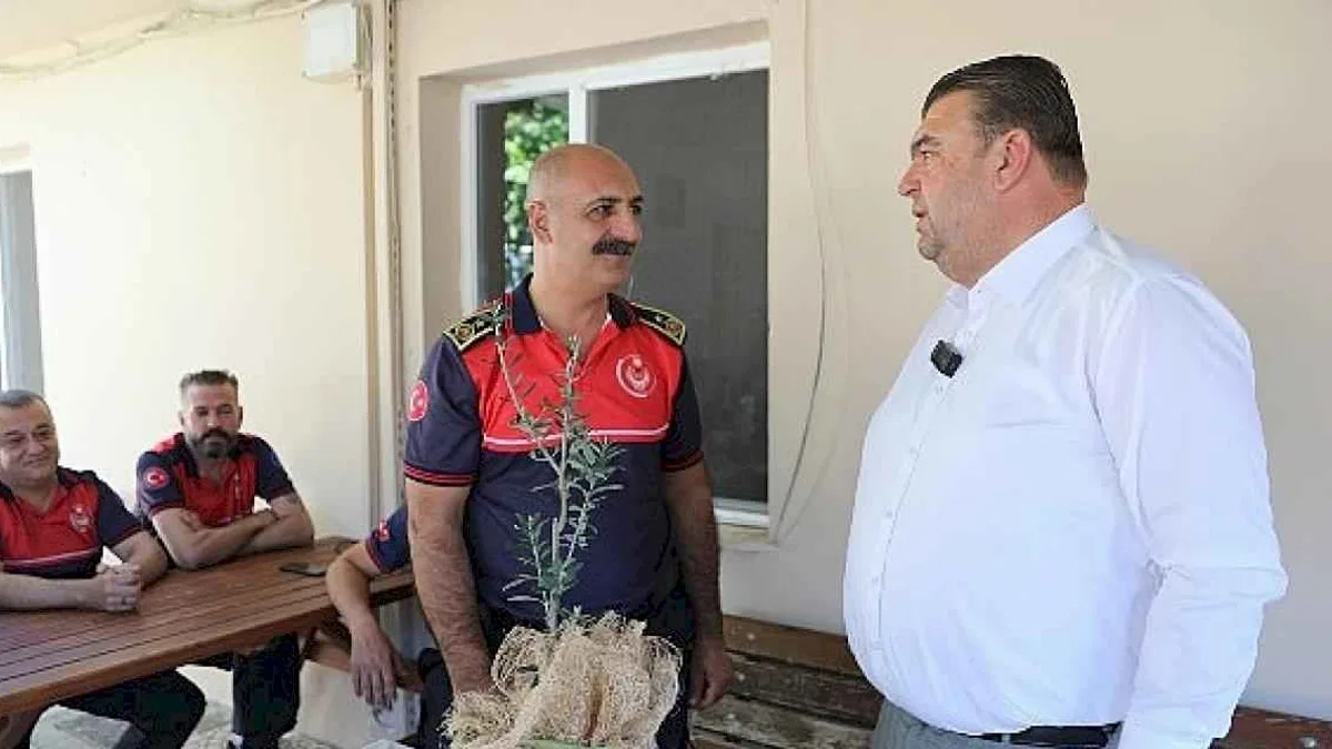 Başkan Yetişkin'den İtfaiye Haftası'nda anlamlı ziyaret