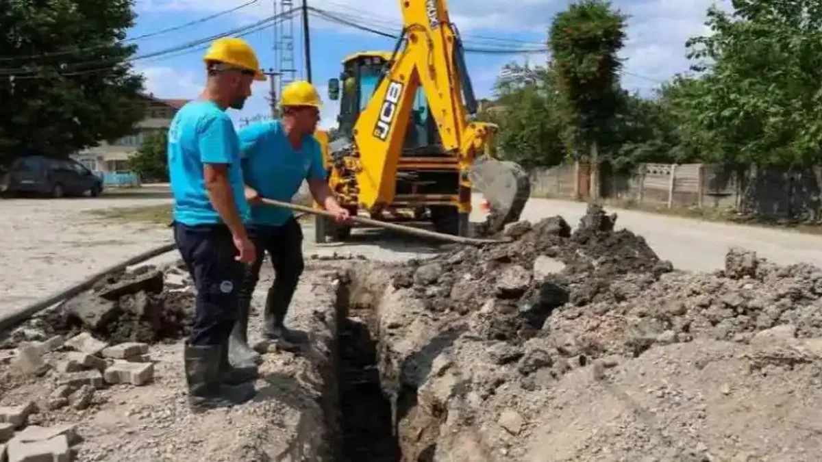 Sakarya Akyazı'da Kızılcıkorman'ın altyapısı yenileniyor
