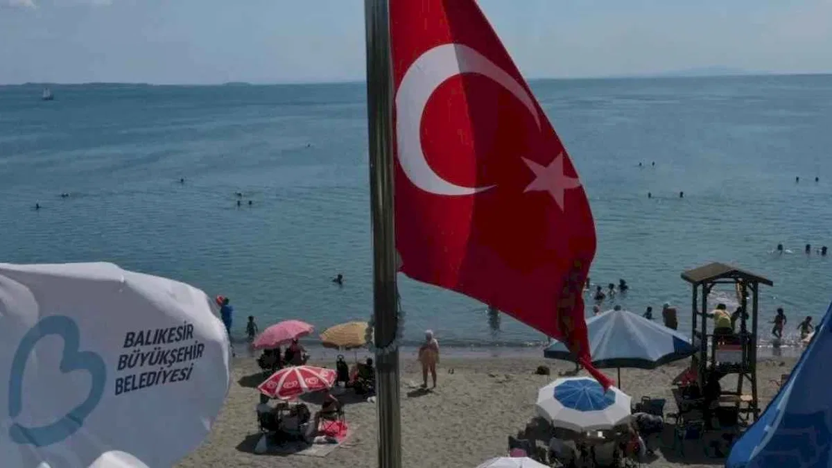 Balıkesir sahilleri tatilcilerden tam not aldı
