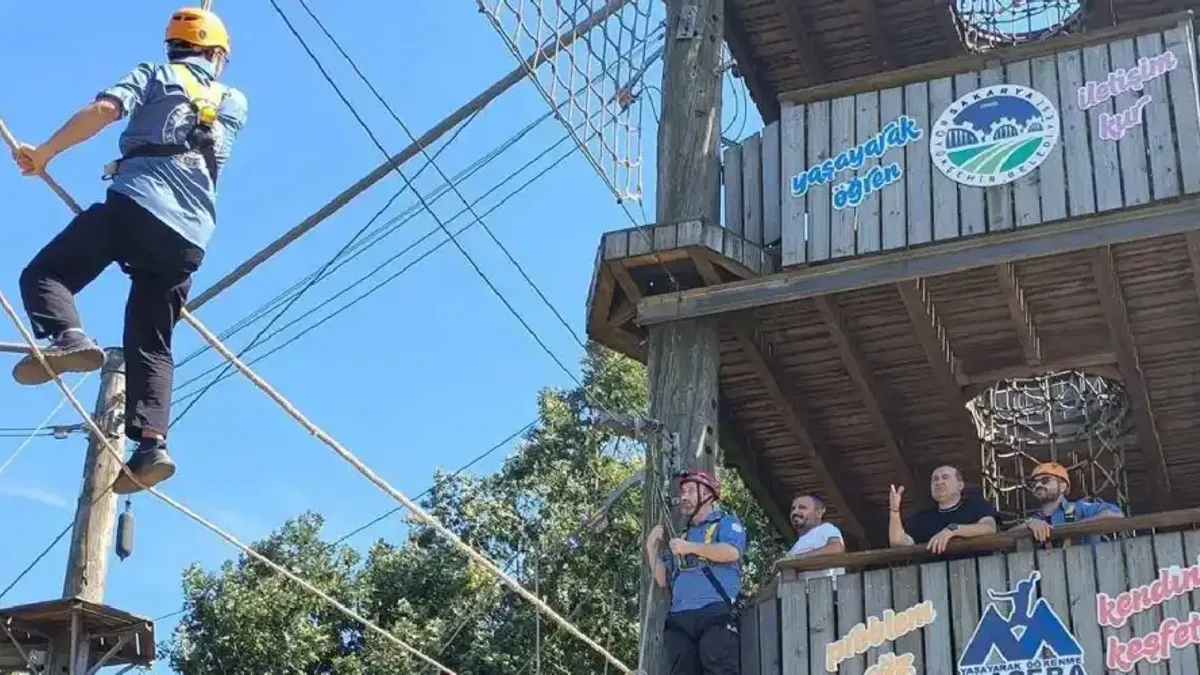 Sakarya’da eğitim ve macera bir arada