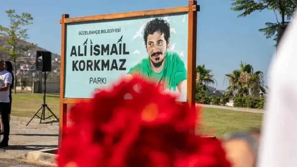 Ali İsmail Korkmaz, Güzelbahçe'de unutulmadı