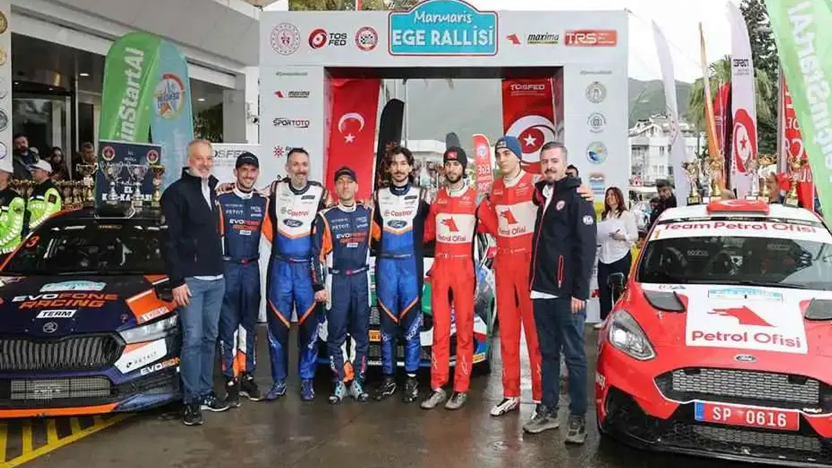 Rallide yeni sezon Marmaris'te start aldı!