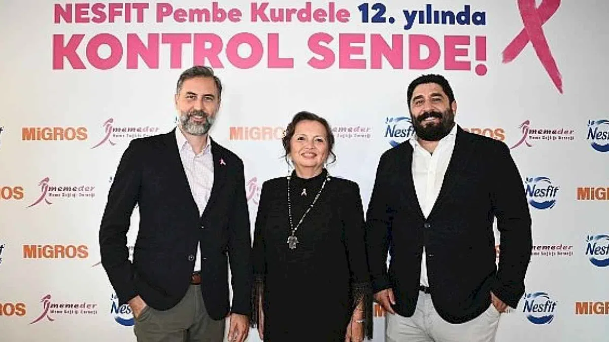 NESFIT "Pembe Kurdele" ile meme sağlığı farkındalığını artırıyor