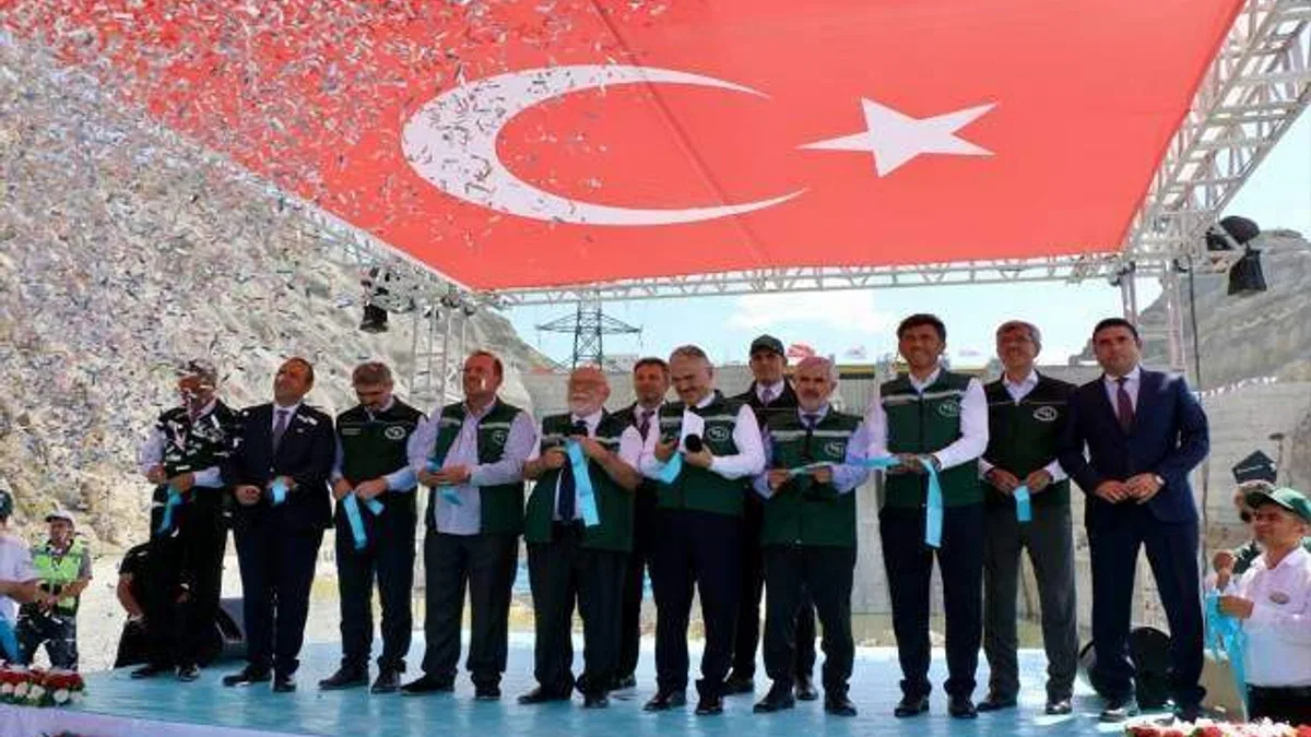 Eskişehir'de Gürsöğüt-1 Barajı ve Hidroelektrik Santrali'nin açılışı yapıldı