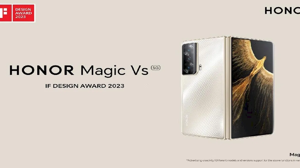 HONOR Magic Vs, iF Tasarım Ödülü 2023’te Boy Gösterdi