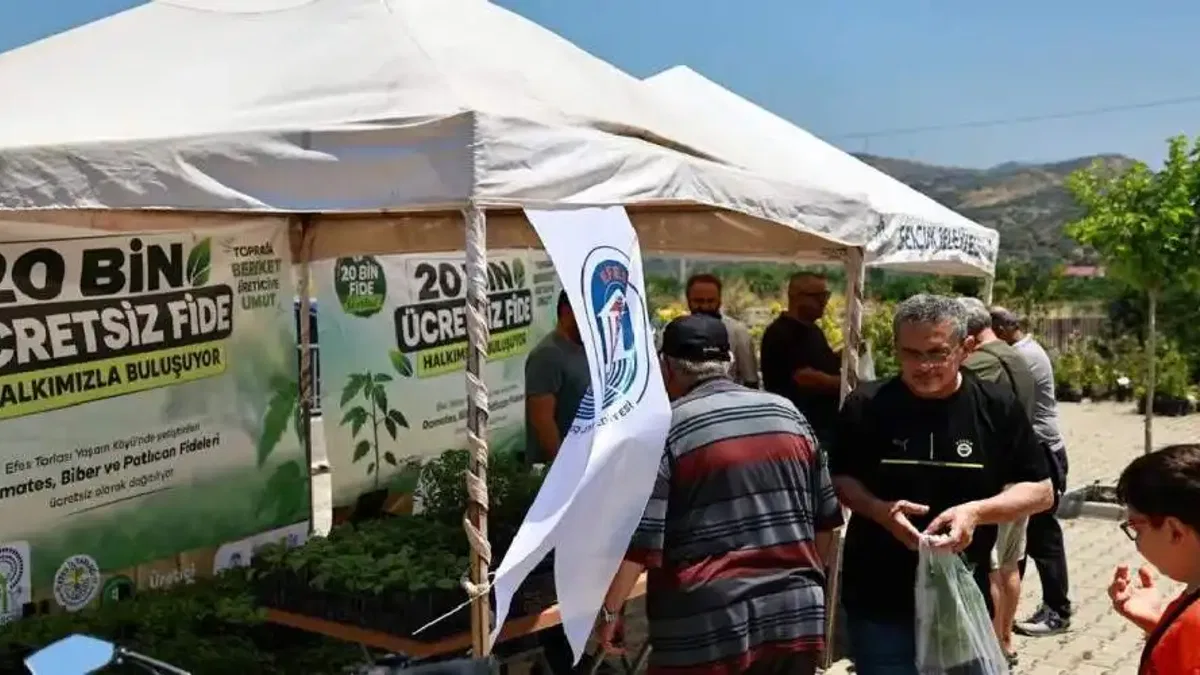 Efes Tarlası Yaşam Köyü'nde üretim ve lezzet buluşması sürüyor