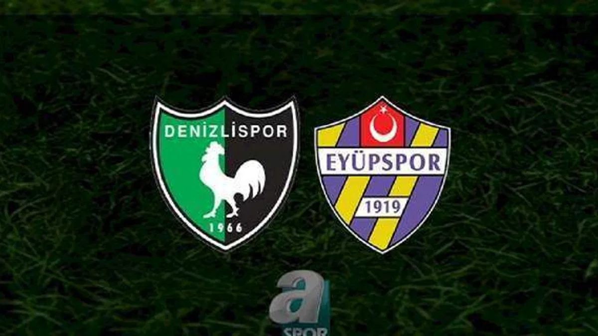 Denizlispor - Eyüpspor maçı ne zaman, saat kaçta ve hangi kanalda? | TFF 1. Lig