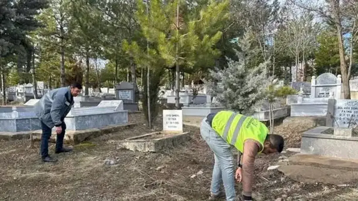 Malatya Doğanşehir'den mezarlıklara dijital adım
