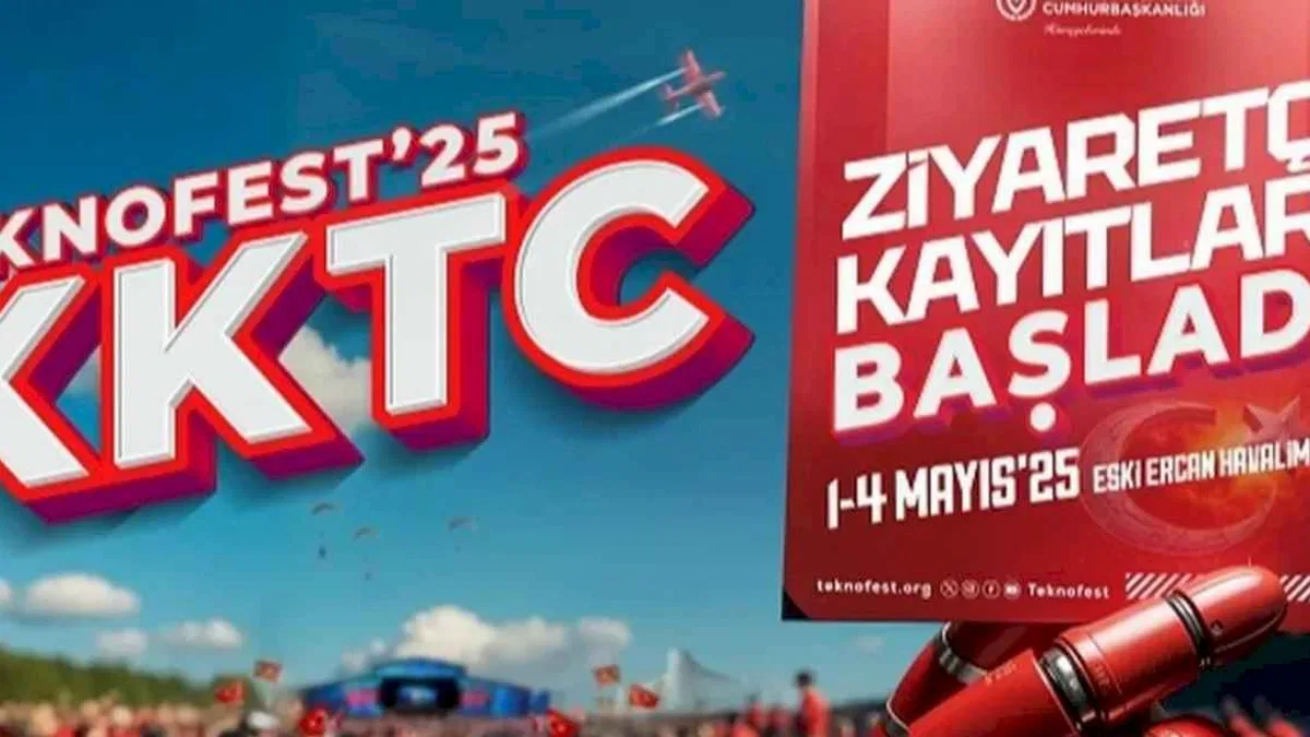 TEKNOFEST KKTC ziyaretçi kayıtları başladı!