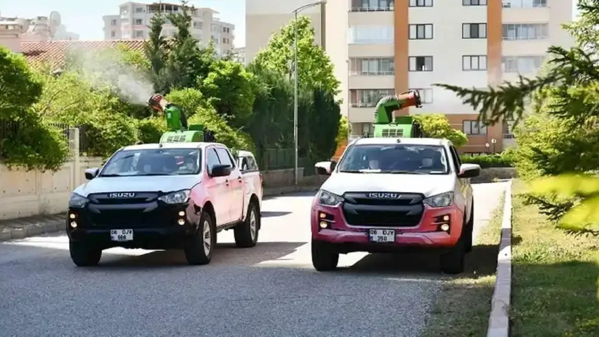 ABB'nin ilaçlama mesaisi sürüyor