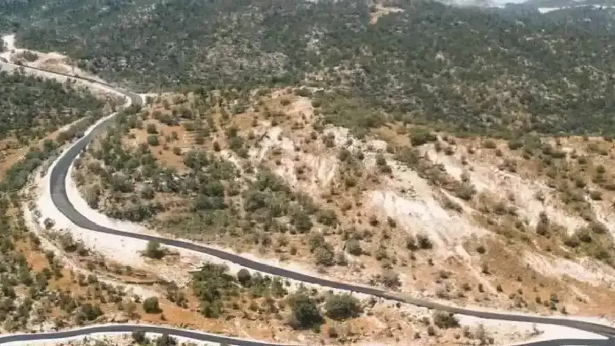 Gabar’da Ankara-İstanbul arası kadar yol yapıldı... İşte Gabar'ın yeni çehresi