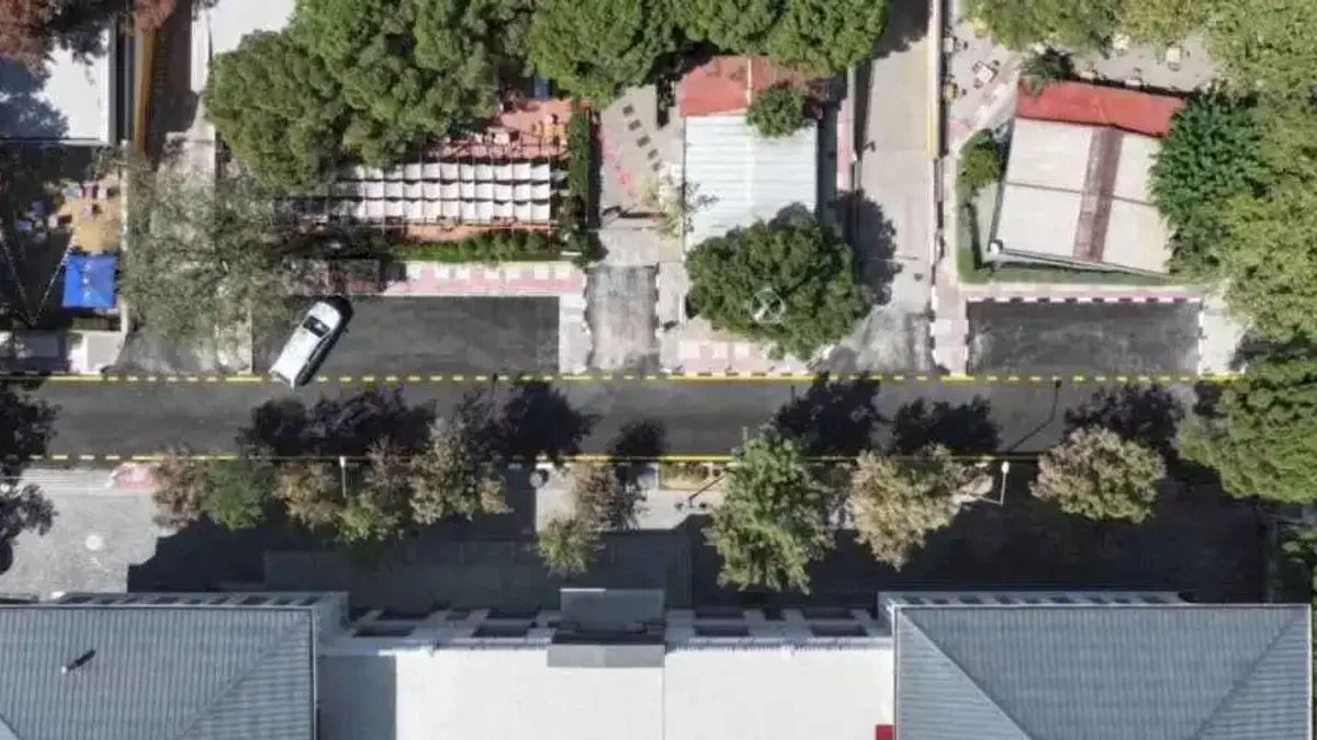 Manisa’da 15 yıllık yol yenilendi