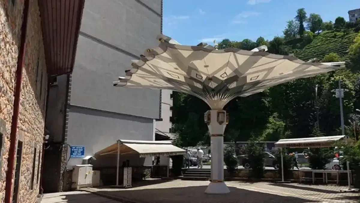 Ekaldes’ten Rize Çayeli'ne 'ters şemsiye' uygulaması
