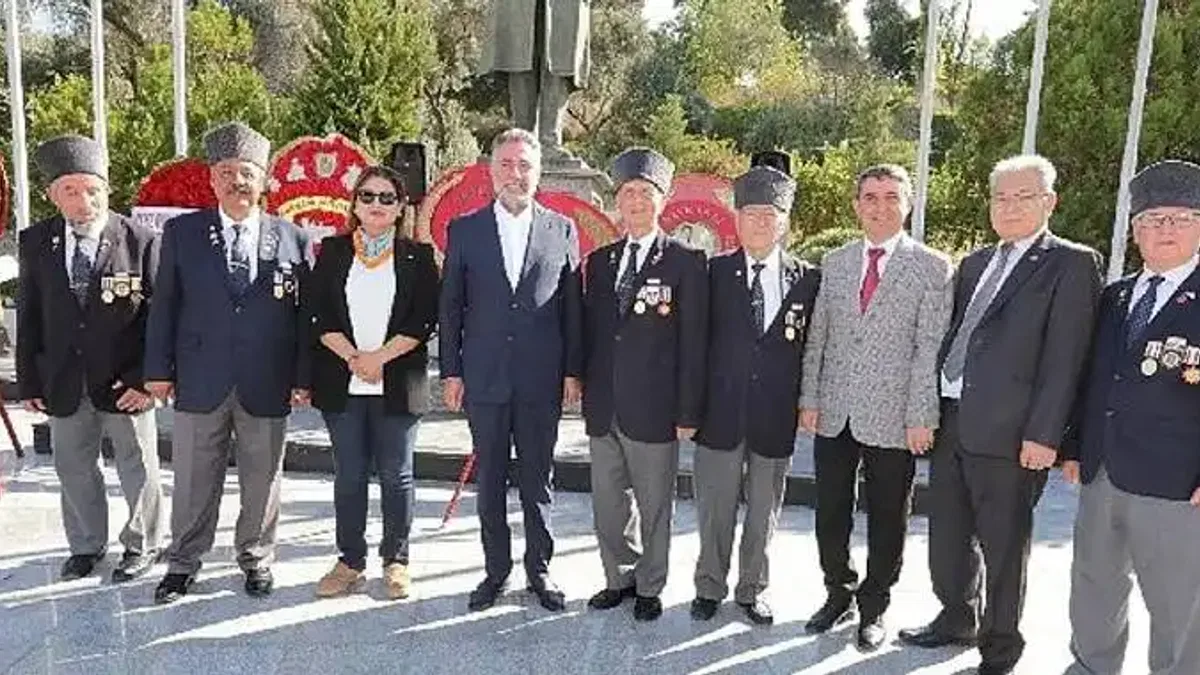 Bayraklı'da Gaziler Günü Kutlandı