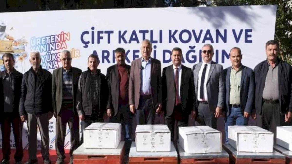 Arıcılara bir destek de Adana'dan