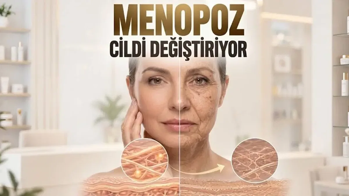 Menopozun cildinizi değiştirmesine izin vermeyin!