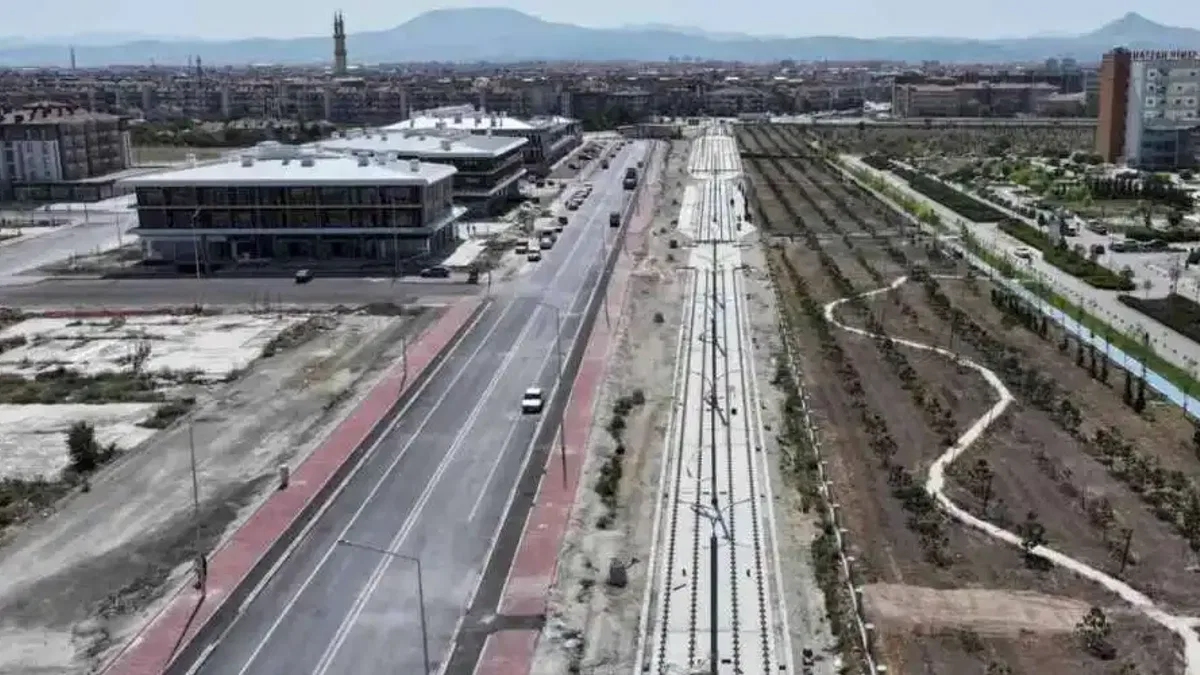 Konya’da raylı sistem genişliyor