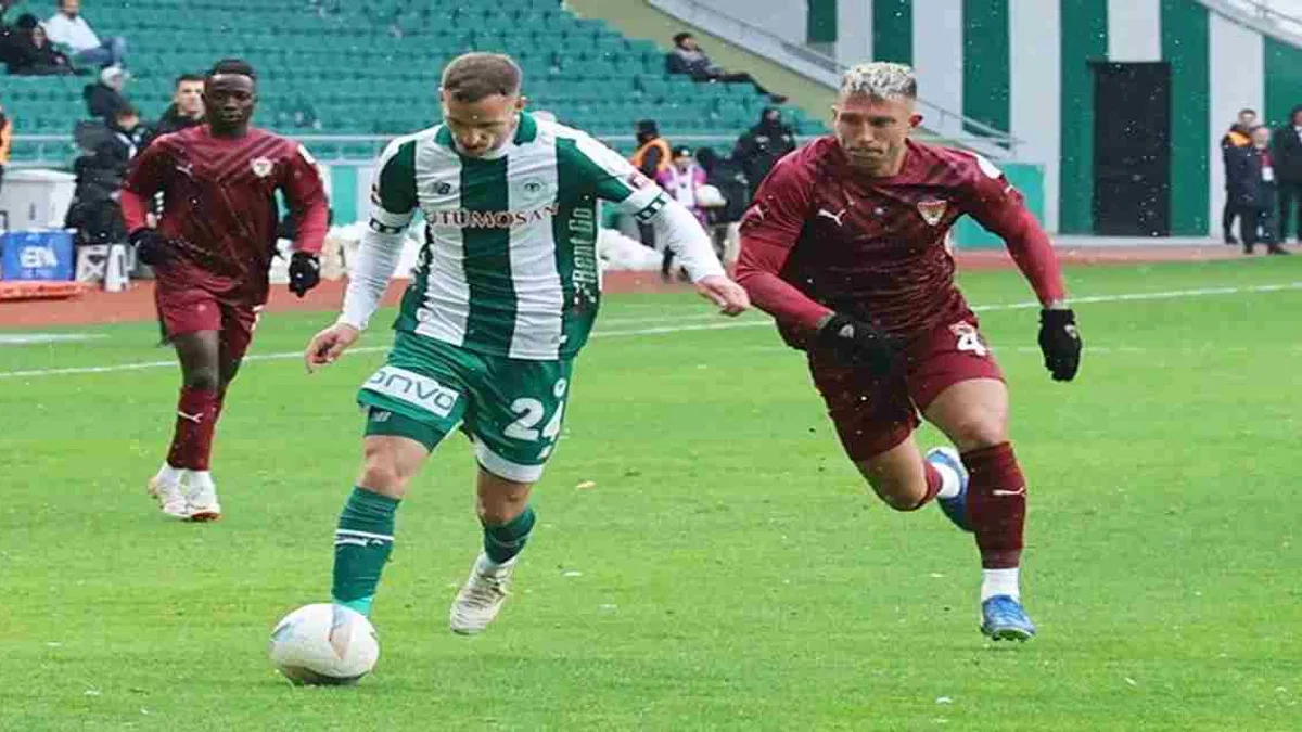 Tümosan Konyaspor 1-1 Atakaş Hatayspor (Maç Sonucu) Konya'da puanlar paylaşıldı!