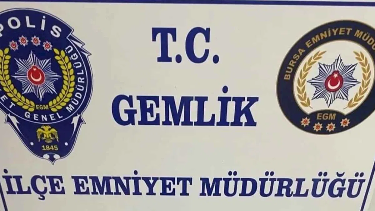 Bursa Gemlik'te polis kuş uçurtmadı