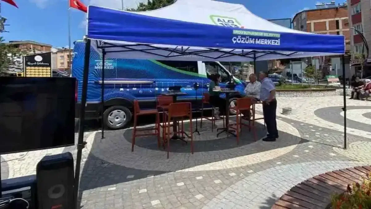 Ordu Büyükşehir’den Korgan’da yerinde çözüm