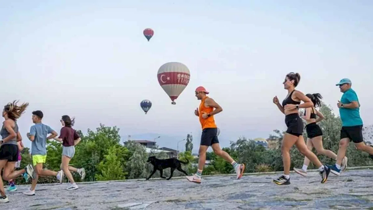 Pamukkale’de tarihi maraton heyecanı