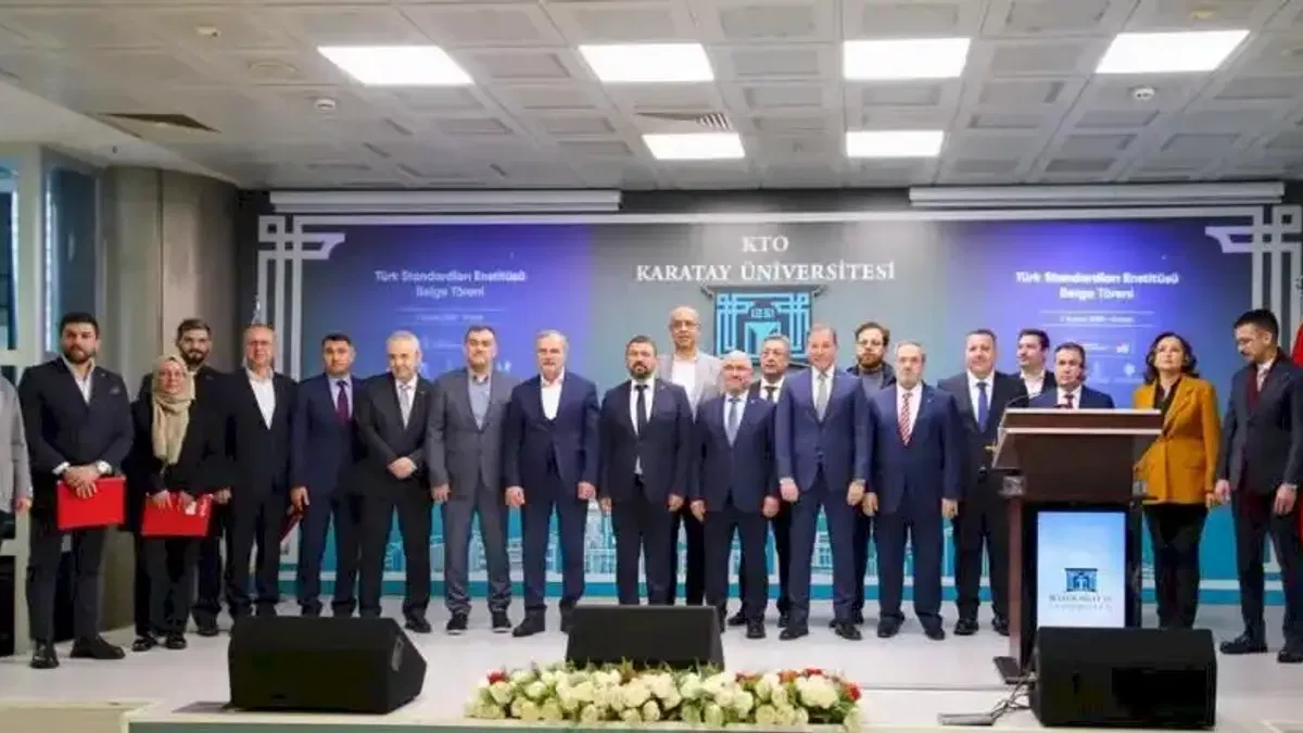Konya’da Su Verimliliği Belgesi Takdim Töreni düzenlendi