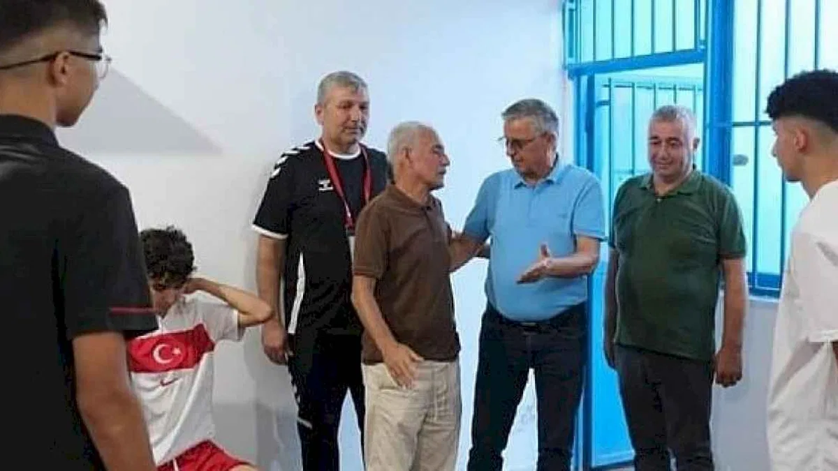 Şarampolspor Başkanı'ndan, Başkan Topaloğlu'na kutlama