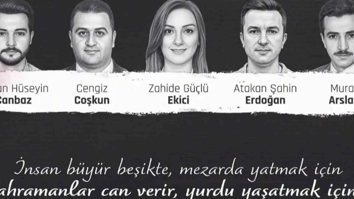 TUSAŞ, şehit çalışanlarını unutmadı