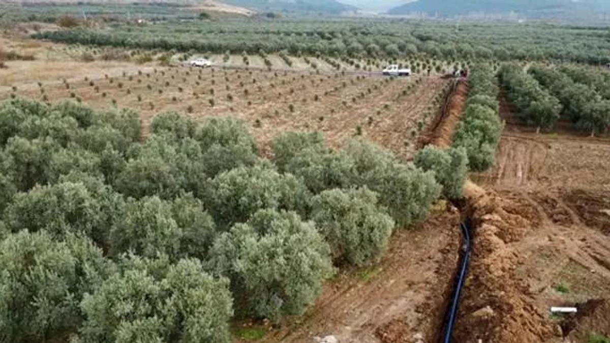 Manisa'da 50 yıllık su sorunu çözüldü