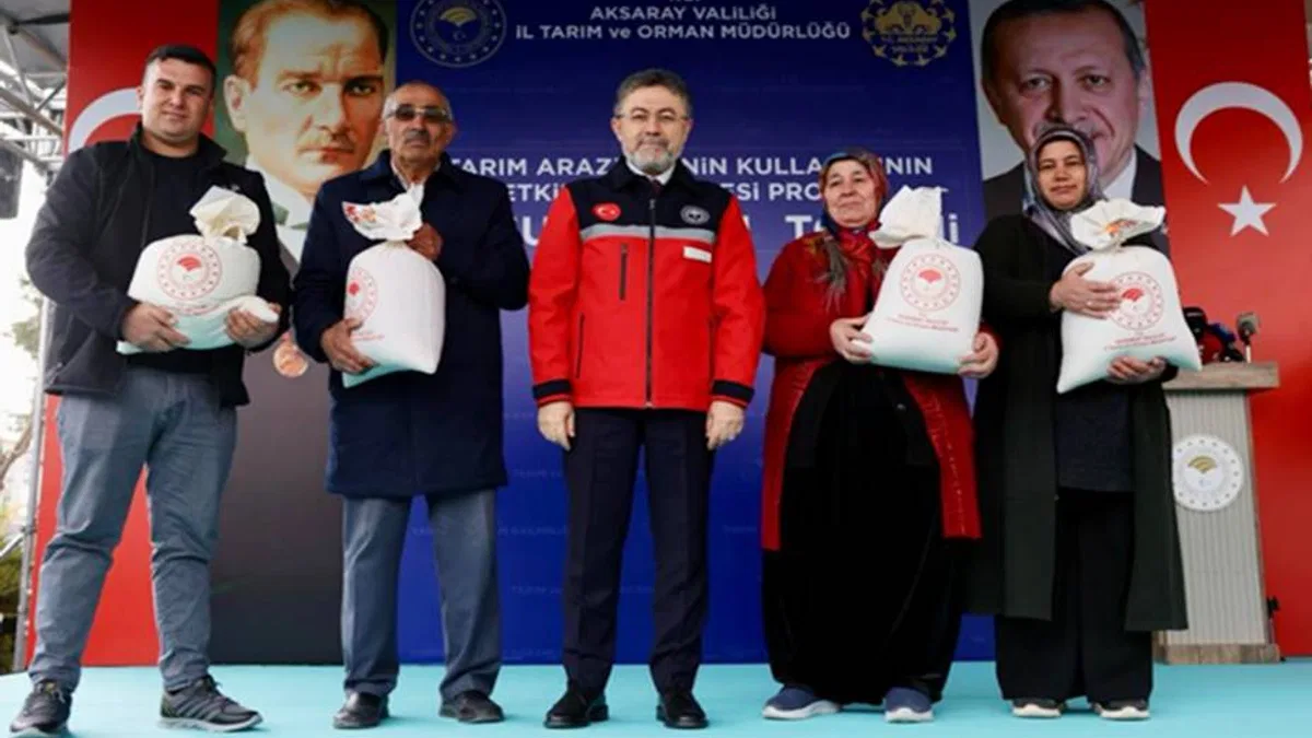 Bakan Yumaklı: İsrail’den tek bir adet bile tohum ithal etmiyoruz!