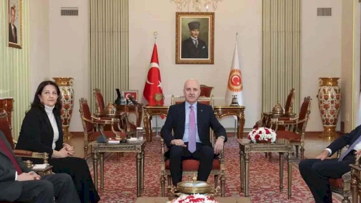İmralı heyeti TBMM'de siyasi parti turlarına başladı