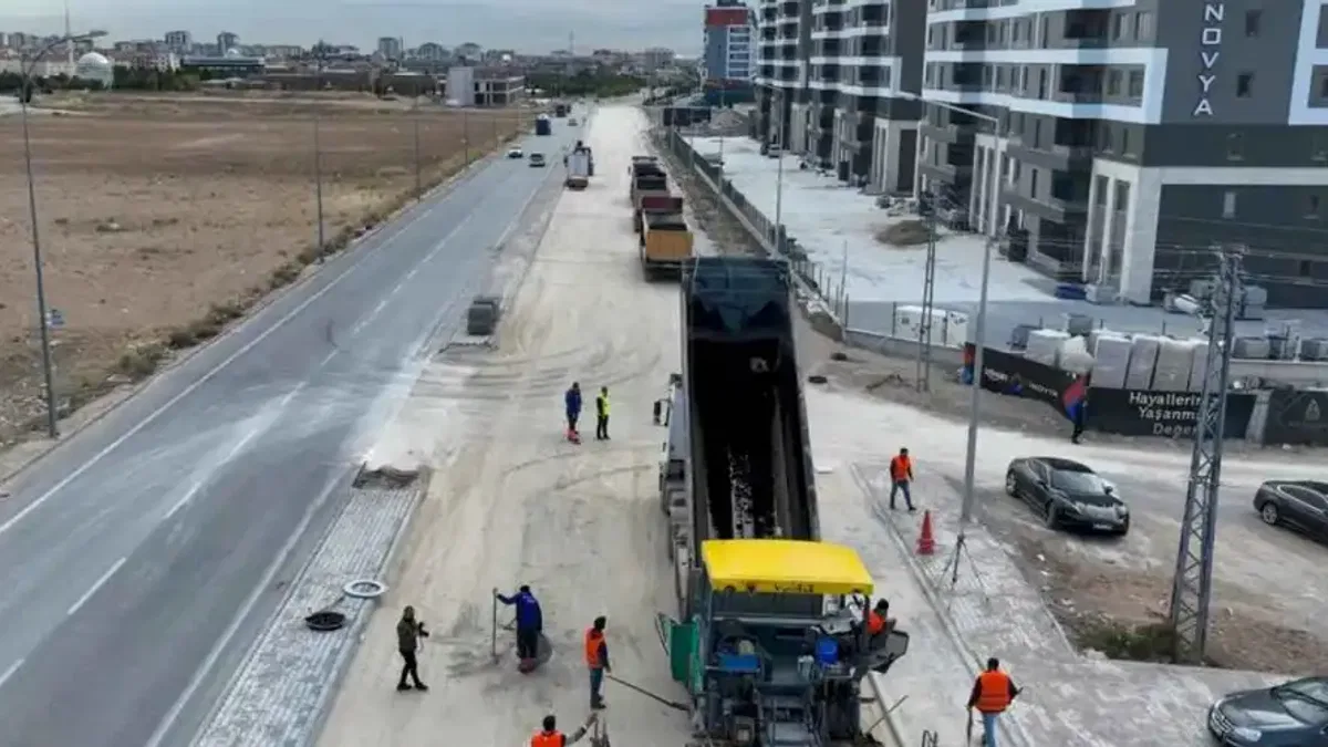 Konya Selçuklu'da yol konforu yükseliyor