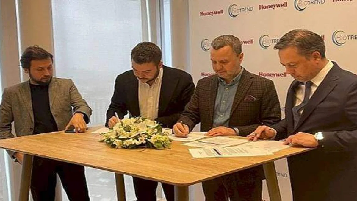 Biotrend ve Honeywell Ortaklığında İlk Tesis'in 2025 Yılında Faaliyete Geçmesi hedefleniyor!
