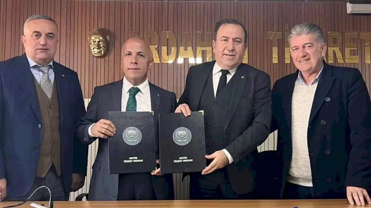 Artvin ve Ardahan arasında 'Kardeş Oda Protokolü' imzalandı