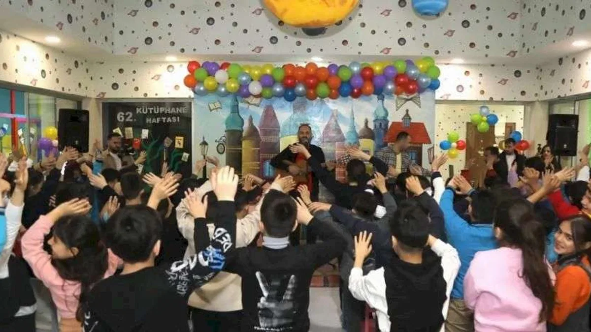 Gaziantep'te 62. Kütüphane Haftası etkinlikleri