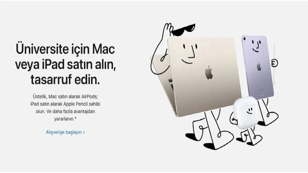 Apple MacBook ve iPad Ürünlerine Üniversite İndirimi Başladı