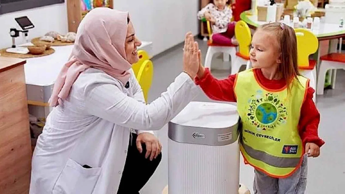 Geleceğin çevrecileri Lokomotif Köyden çıkacak