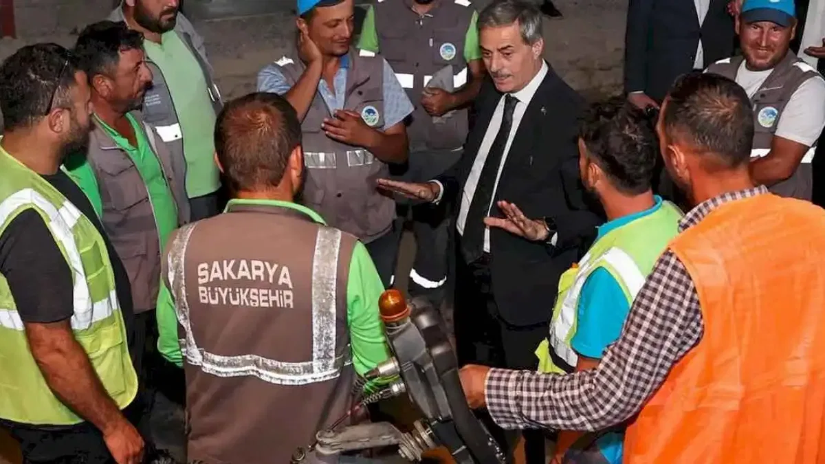 Sakarya’ya modern ulaşım hamlesi: Metrobüs projesi hızla ilerliyor