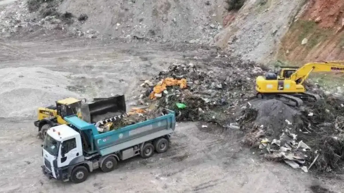 Manisa'da kaçak dökümlere 7/24 denetim